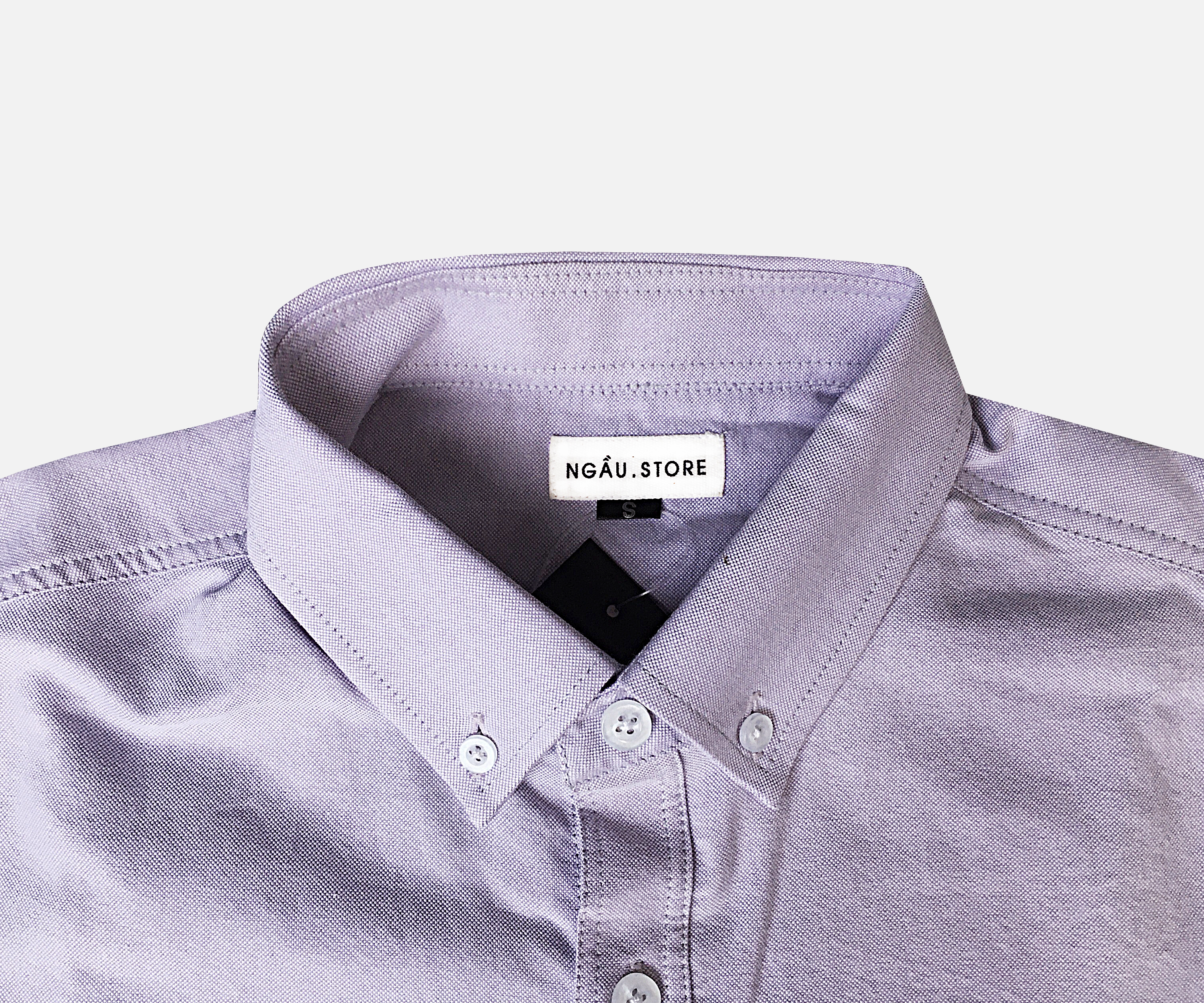 Áo sơ mi nam dài tay vải oxford 100% cotton mềm, mịn, thấm hút mồ hôi tốt, tông màu trơn cơ bản, lịch sự, gọn gàng, kiểu dáng slim suông gọn trẻ trung nam tính