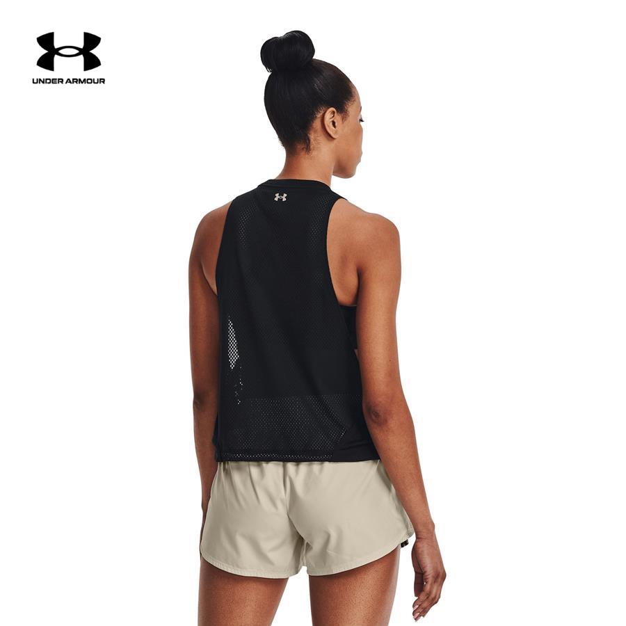 Áo ba lỗ thể thao nữ Under Armour Project Rock Mesh - 1369968-001