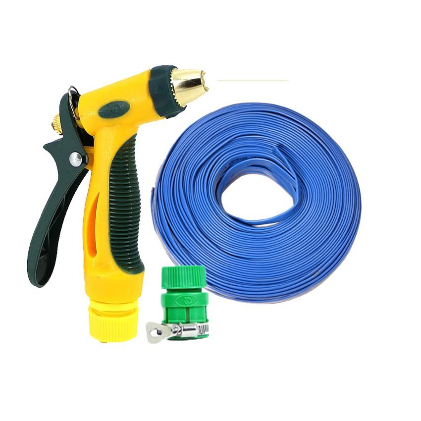Bộ dây vòi xịt nước rửa xe,tưới cây tăng áp 3 lần 3-5M 206317