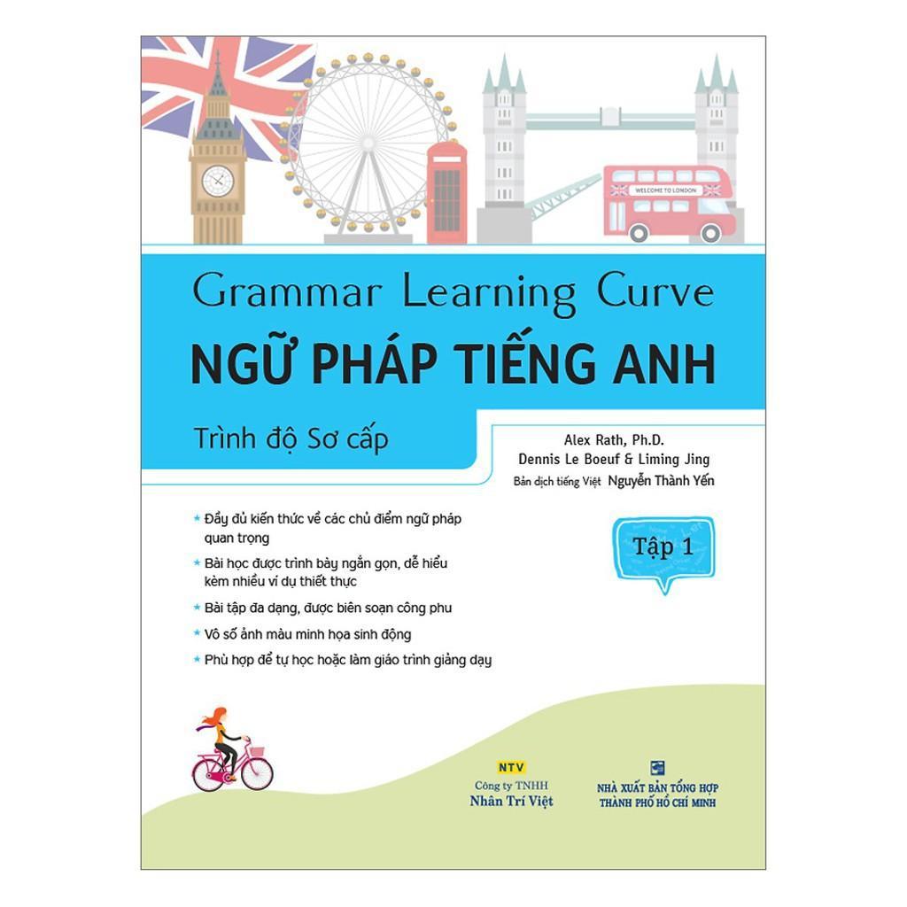 Sách - Ngữ Pháp Tiếng Anh – Trình Độ Sơ Cấp (Tập 1) - Nhân Trí Việt - ảnh 2