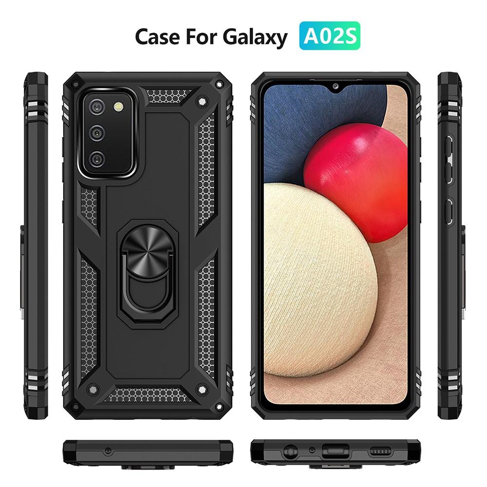 Ốp lưng cho Samsung A12 A32 A52 A52s A72 A02 A02S M12 4G 5G chống sốc 2 lớp kèm nhẫn iring làm giá đỡ