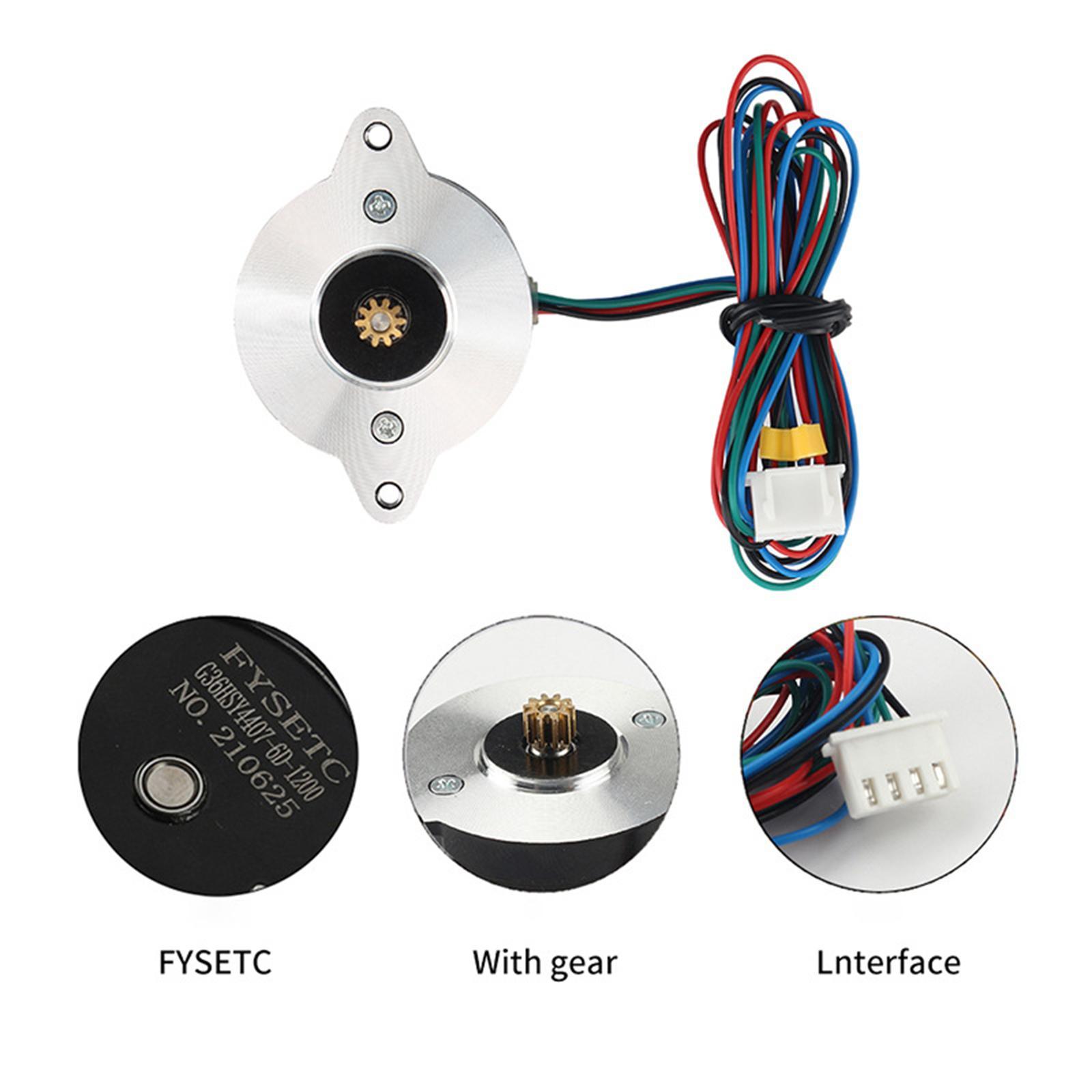 2x 3D-Printer Extruder Parts 36STH17-1004AHG Motor for Orbiter Sherpa Mini Extruder Printer
