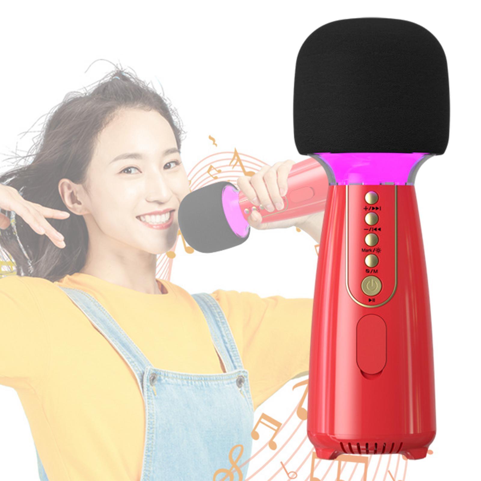 Bluetooth Gifts Speaker for Outdoor Recording Birthday Adults - Red