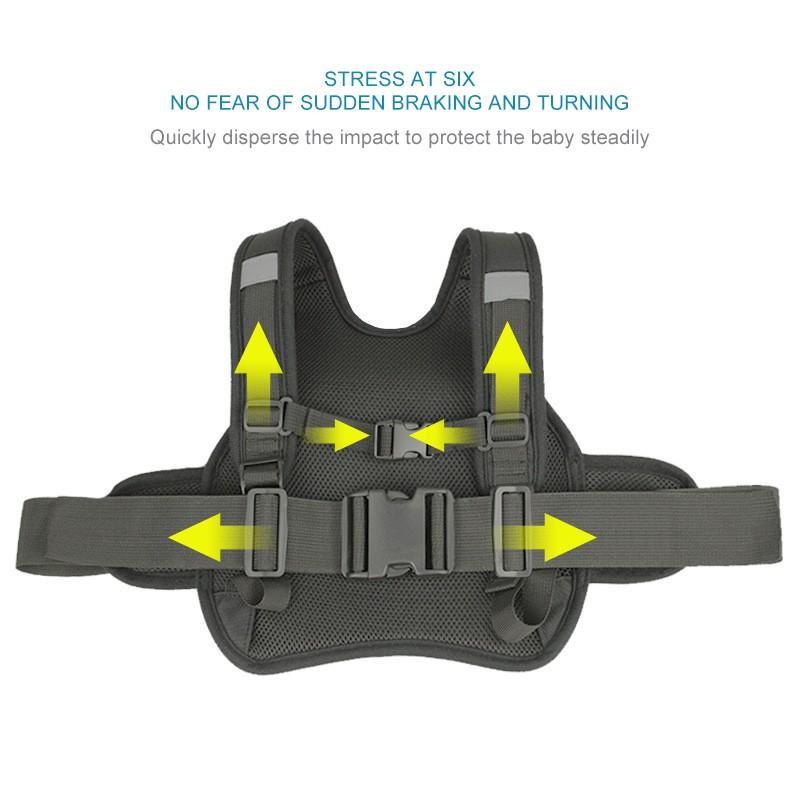 Trẻ Em Cao Cấp Xe Đạp Xe Máy Xe Đạp An Toàn Dây Đai Dây Đeo Dây Có Thể Điều Chỉnh