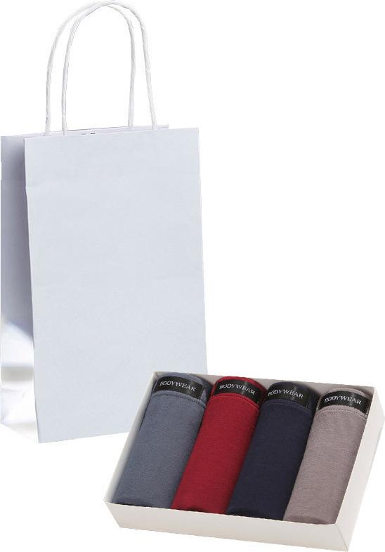 Combo 04 quần sịp nam cao cấp có hộp và túi làm quà tăng