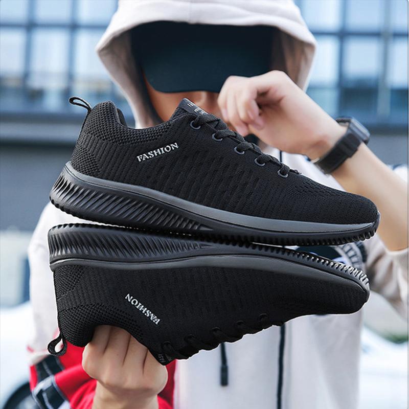 LCRTZKG Giày thể thao nam Breathable nhẹ chạy giày thể thao đi bộ giải trí Breathable Giày chống trượt thoải mái Giày nam thời trang