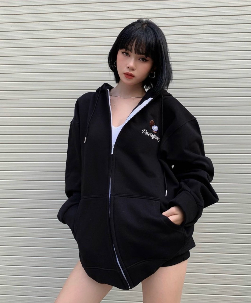 Áo khoác Nỉ Nam Nữ Có Nón Mũ - Hoodie Khóa Kéo Zip Form Rộng Unisex Hàn Quốc Đẹp - Chống Nắng Thu Đông