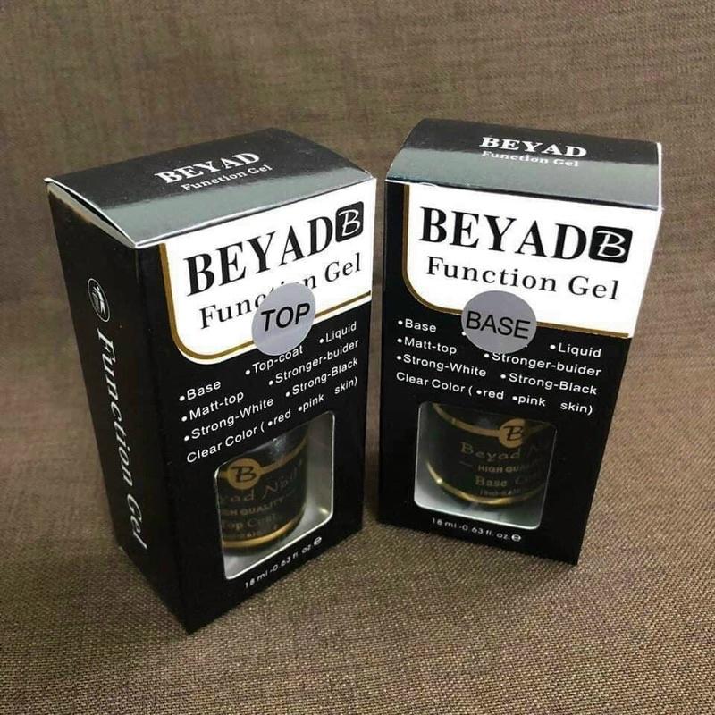 Base top BEYAD siêu cường lực - Bóng bền đến tận lúc tháo.
