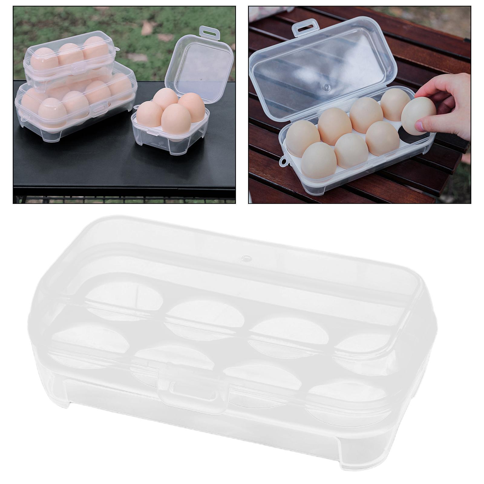 Egg Storage Box Organizer Travel Egg Carrying Case Hiking Egg Container Case