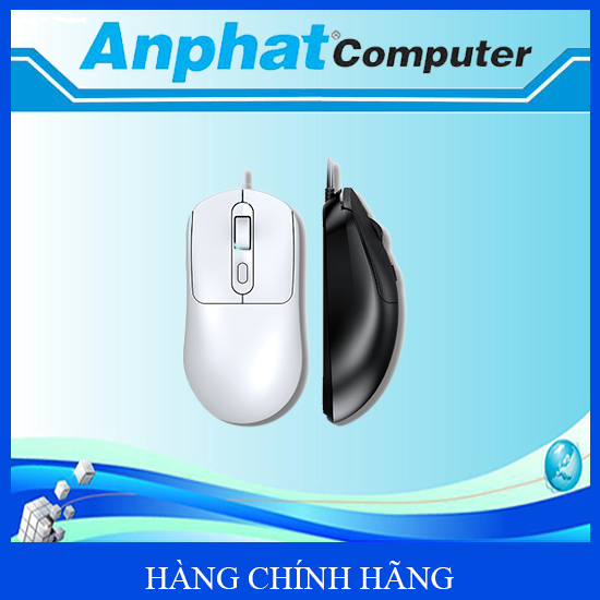 Chuột T-WOLF G580 Black LED RGB USB Gaming (Black,white/USB/1600dpi/4 key/1.5m) - Hàng Chính Hãng