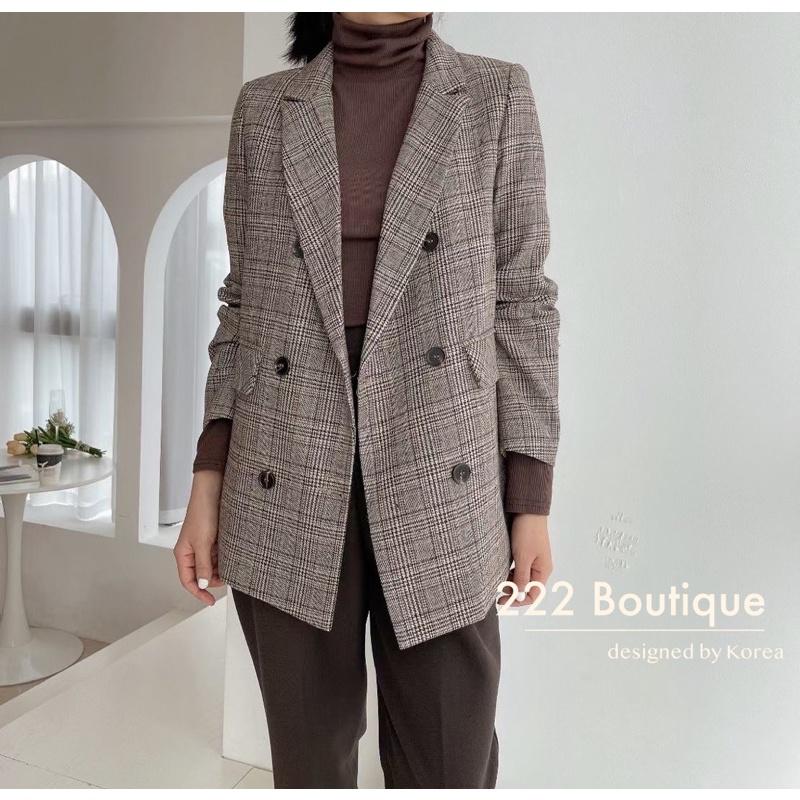 áo blazer kẻ 60a122