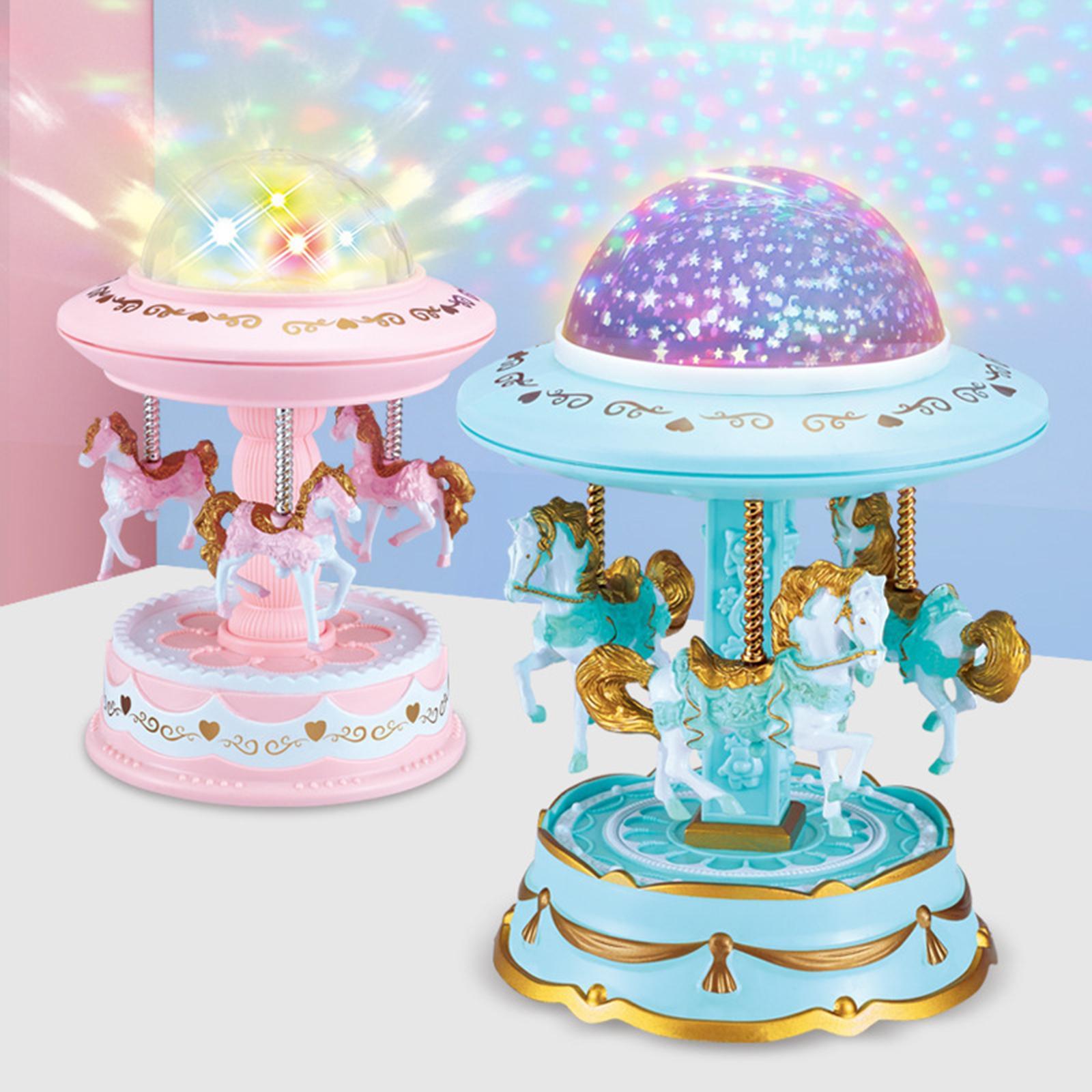 Music Box  Night Light for Children's Day Birthday Gift Ornament Office