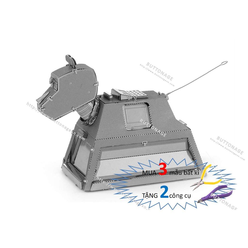 Mô Hình Lắp Ráp 3d Chó Robot K9