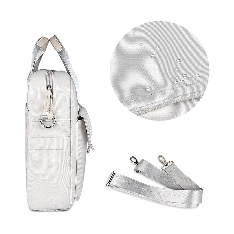 Công Suất Lớn Túi Đựng Laptop 13 14 Túi Chống Sốc 15.6 Inch Laptop Ốp Lưng Cho Macbook Air Pro Cầm Tay Đeo Vai Nữ nam