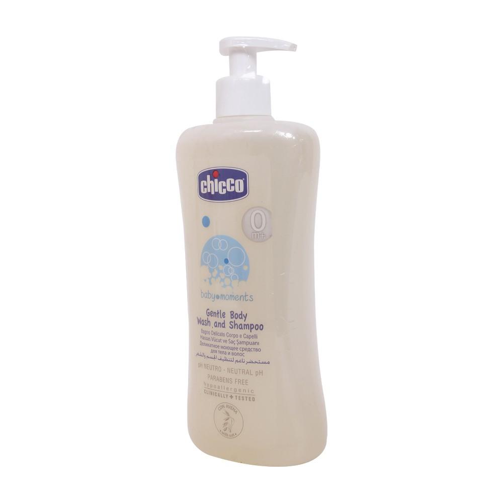 Sữa tắm gội chiết xuất Yến mạch 0M+ Chicco cho bé 500ml