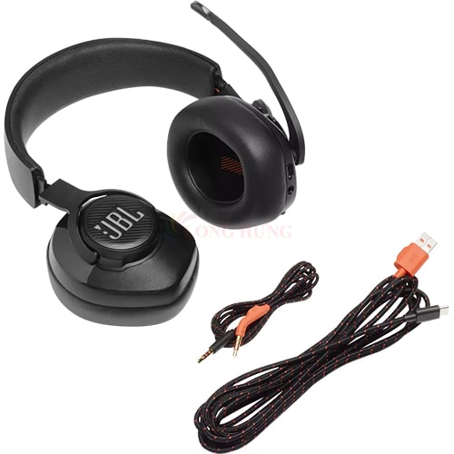 Tai nghe chụp tai có dây Gaming JBL Quantum 400 JBLQUANTUM400BLK - Hàng chính hãng