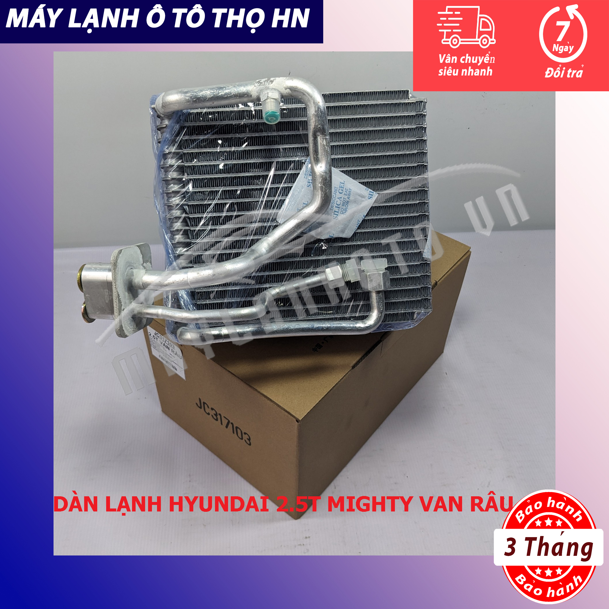 Dàn  lạnh Hyundai Mighty 2,5 tấn - 3,5 tấn  hàng HBS Trung Quốc