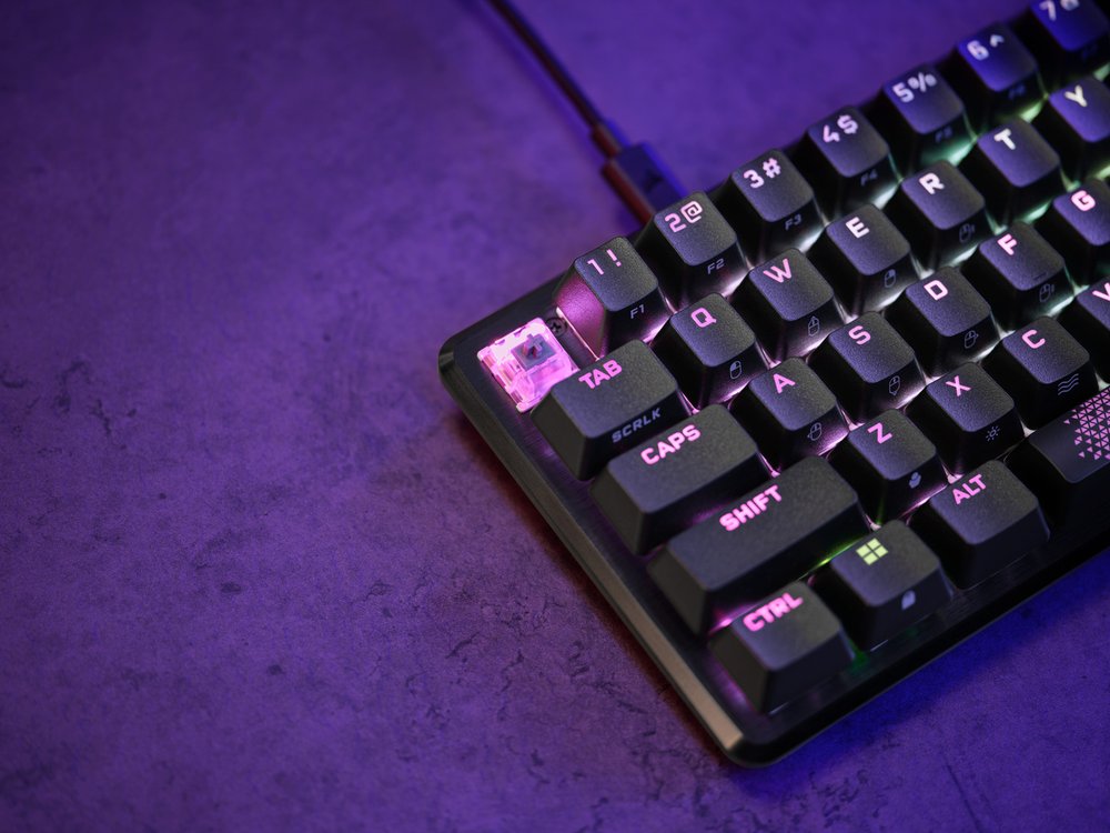 Bàn Phím cơ Corsair K65 PRO MINI RGB OPX - Hàng chính hãng