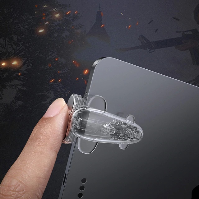 Bộ 2 nút gamepad hỗ trợ chơi game PUBG Baseus Holder Shooting cho iPad máy tính bảng (Màu ngẫu nhiên) - Hàng chính hãng