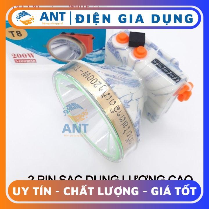 Đèn đội đầu thái siêu sáng chống nước T8 - 200w