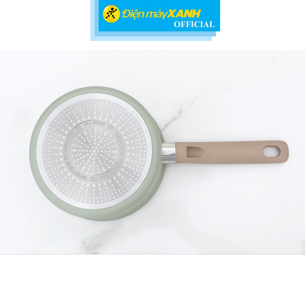 Quánh nhôm chống dính nắp kính 18 cm Tefal So Matcha G1792395 - Hàng Chính Hãng