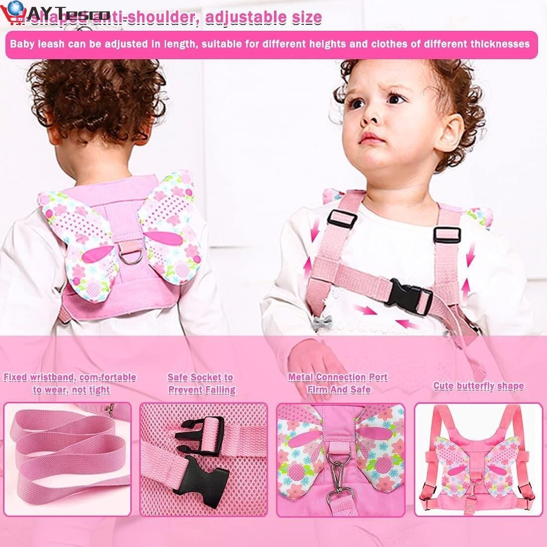 Bé Tập Đi Dây Dây Xích Đi Bộ Dây Đeo Tay An Toàn Ba Lô Cho Bé Con Bé Dễ Thương Trợ Lý Dây Đai Cho Bé Gái