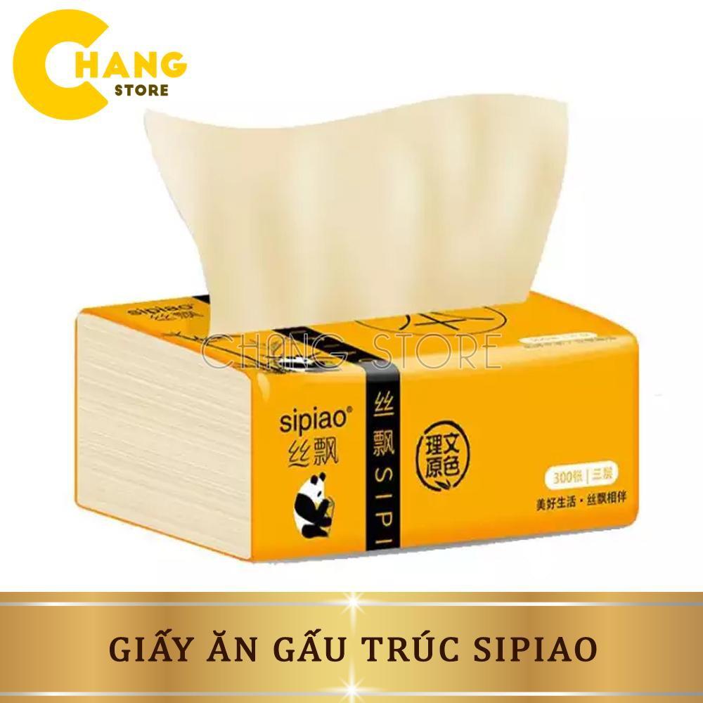 Giấy ăn gấu trúc Sipiao dai, bền, đẹp, tiện lợi cho mọi nhà