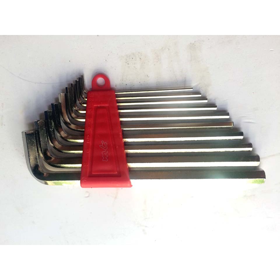 Bộ Vít lục giác 10 chi tiết MT - Hàng chính hãng