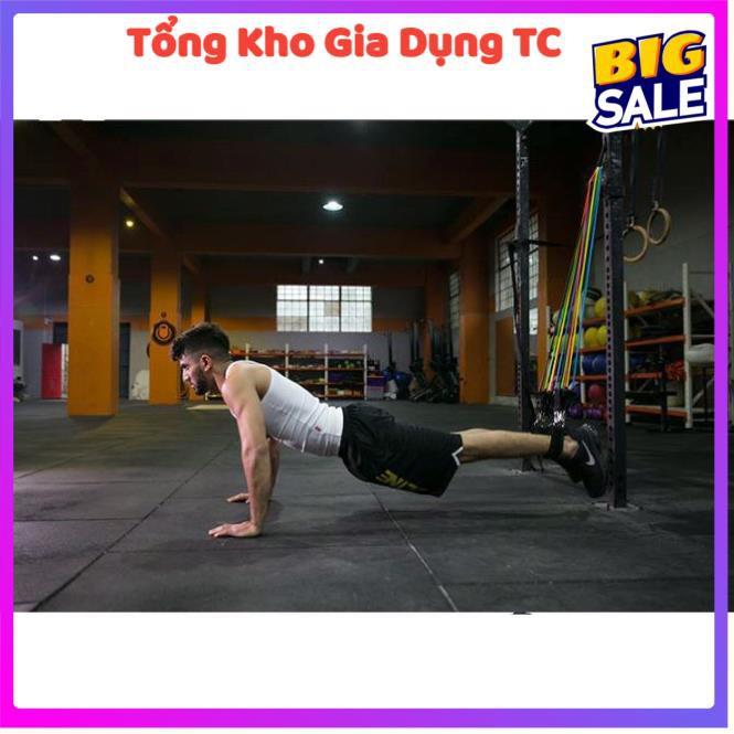 Bộ 5 Dây Ngũ Sắc Tập Full Body - Dụng Cụ Tập Gym