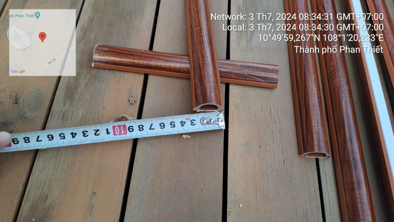 Nẹp Luồn Dây Điện Bán Nguyệt MAH03