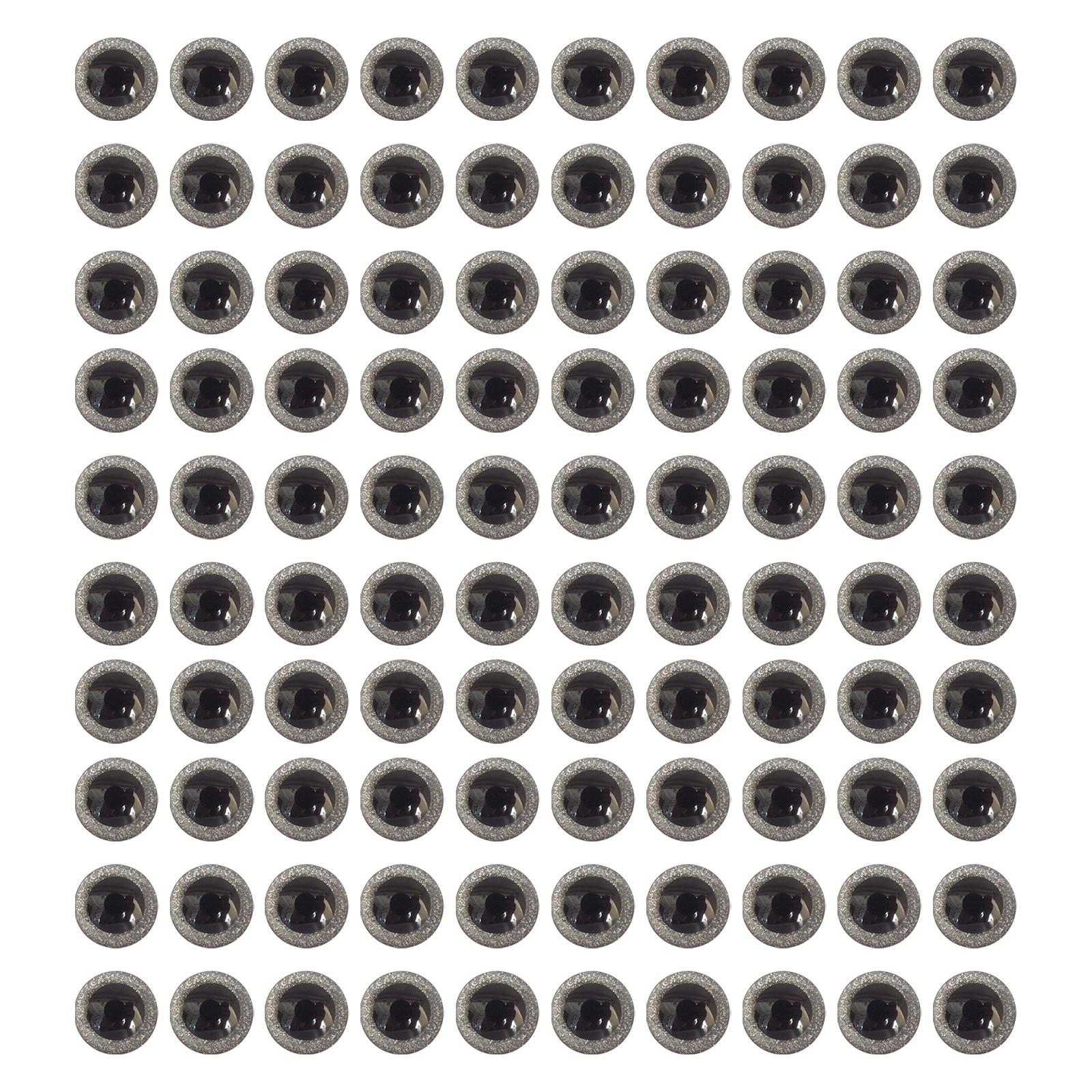 100x  Safety Eyes 3D Glitter Toy for Stuffed Doll Plush Toy Making