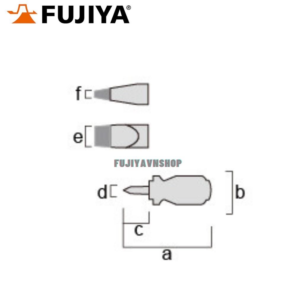 Tuốc nơ vít thường Fujiya FCSD-63-45A