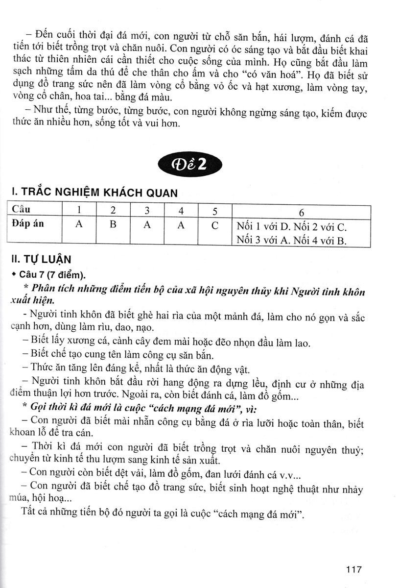 Sách tham khảo- Bộ Đề Kiểm Tra Trắc Nghiệm Và Tự Luận Lịch Sử 10 (Biên Soạn Theo Chương Trình GDPT Mới)_HA