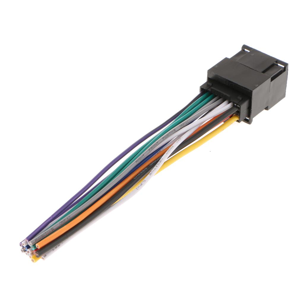 Car Stereo Radio Wire Harness Adapter Connector Cable for Chery Chevrolet