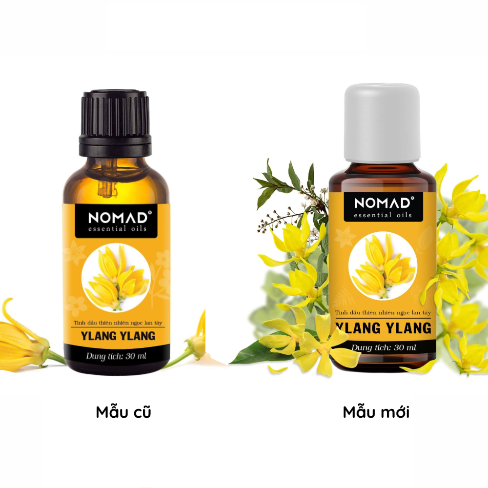 Tinh Dầu Thiên Nhiên Ngọc Lan Tây Nomad Essential Oils Ylang Ylang