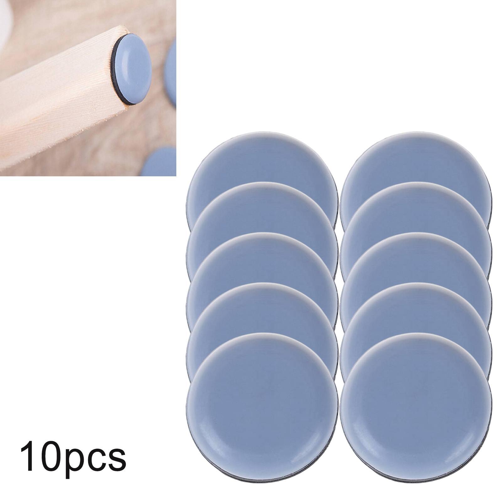 10x Slider Pad Furniture Floor Mat Self Adhesive Chair Leg Pad