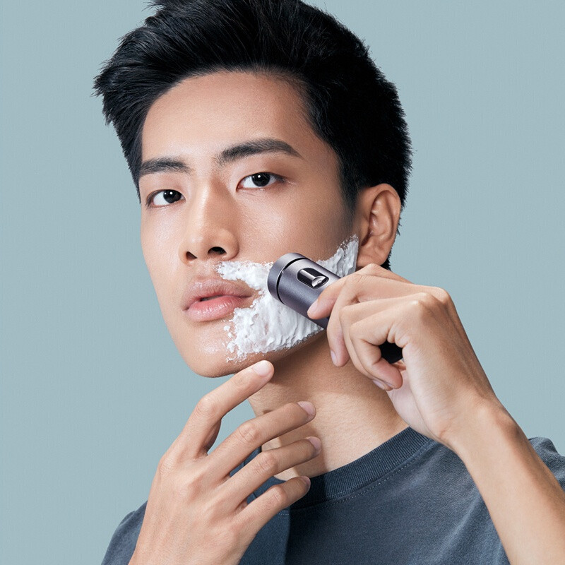 Máy Cạo Râu Cầm Tay Smate ST-R201 - Sạc Nhanh Type-C Kháng Nước IPX7