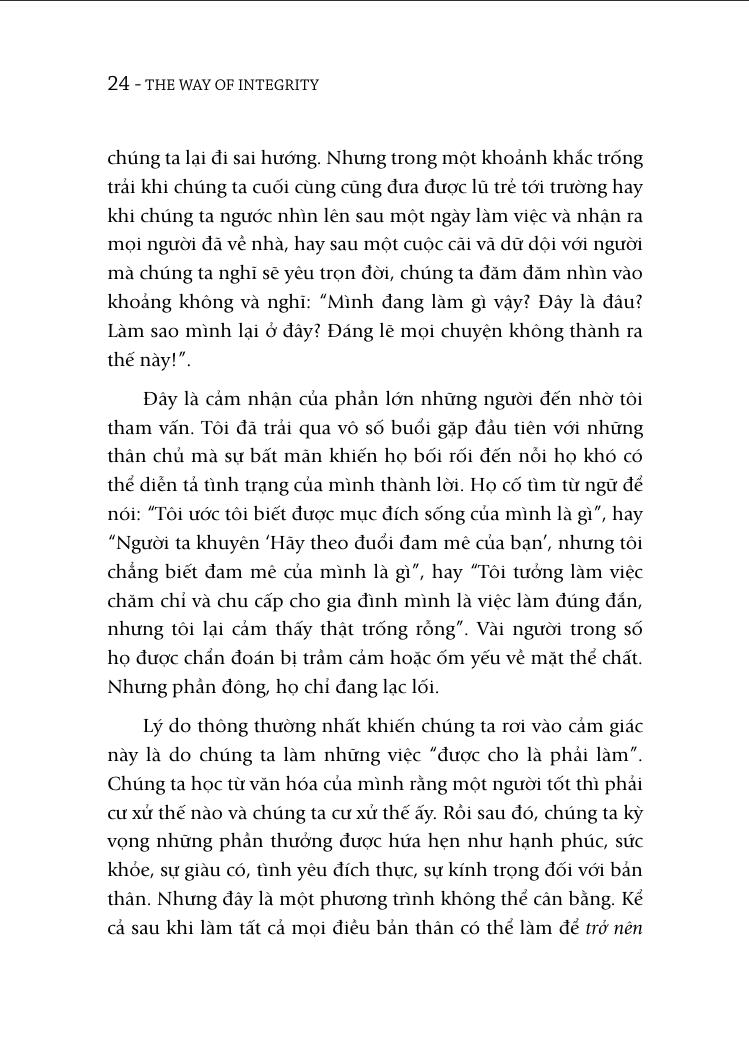 Sách - Con Đường Chính Trực