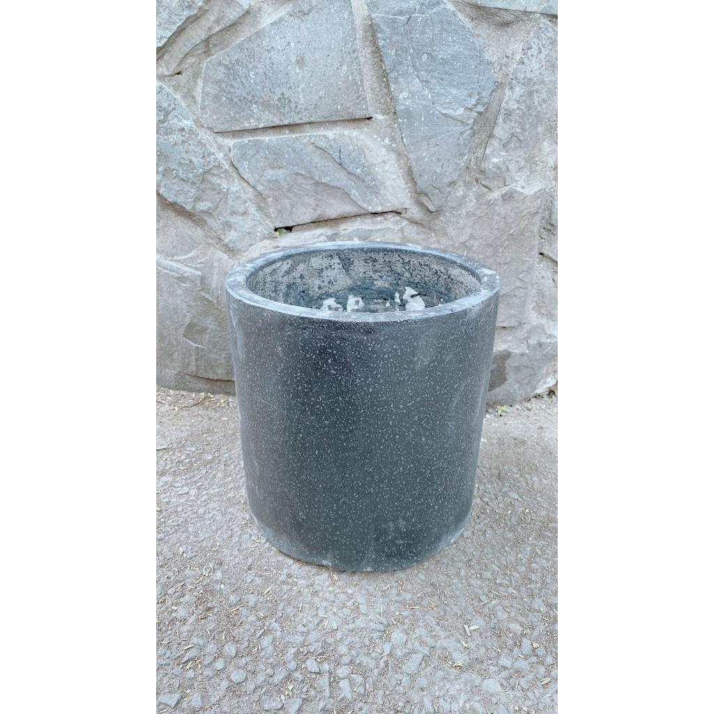 Chậu Xi Măng Trồng Cây 25*25cm