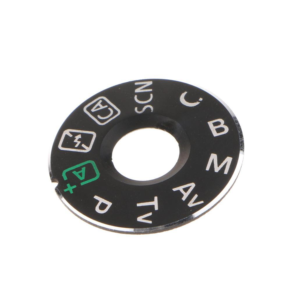 2X Top Cover Function Dial Mode Plate Interface for Canon EOS 70D Repair