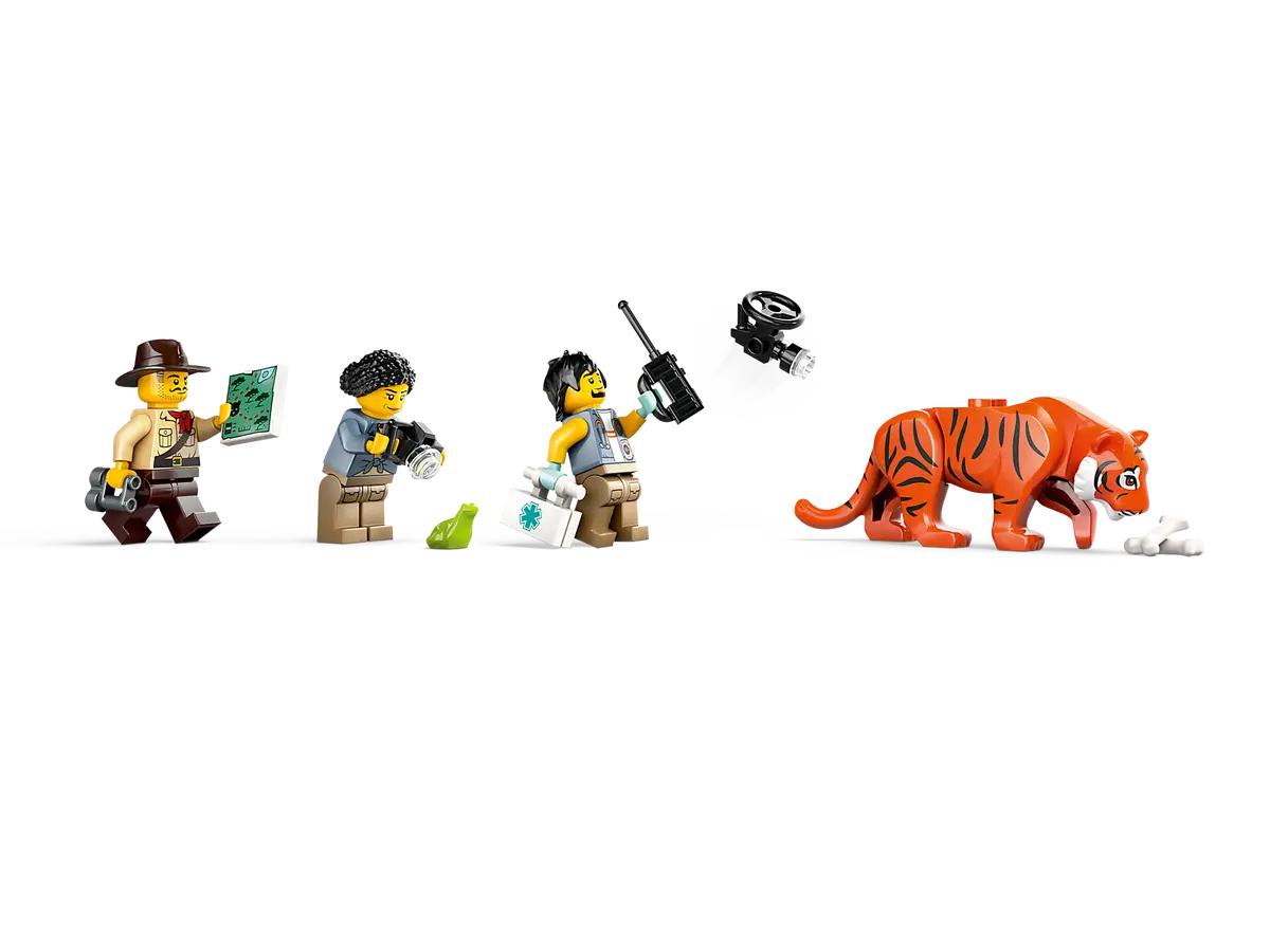 Đồ Chơi Lắp Ráp Xe Địa Hình Cứu Hộ Động Vật - Jungle Explorer Off-Road Truck - Lego City 60426 (314 Mảnh Ghép)