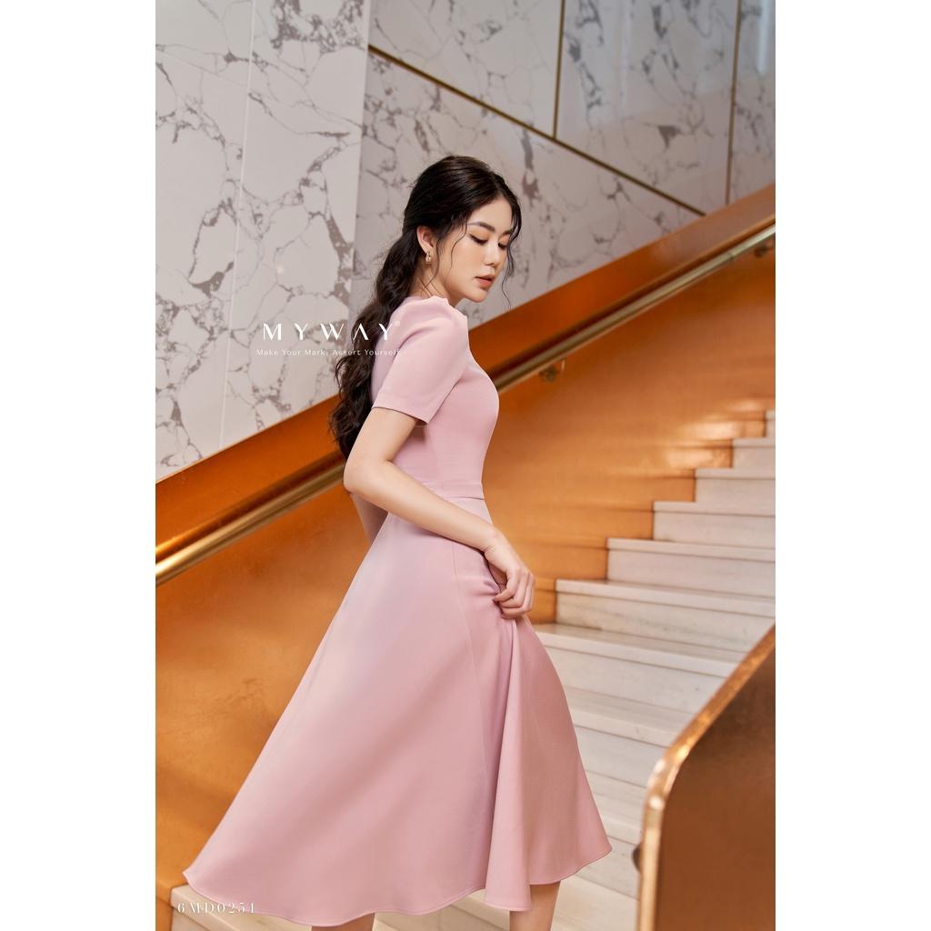 Đầm Nữ Công Sở MY WAY Dáng Xòe Sang Trọng 6MD0254