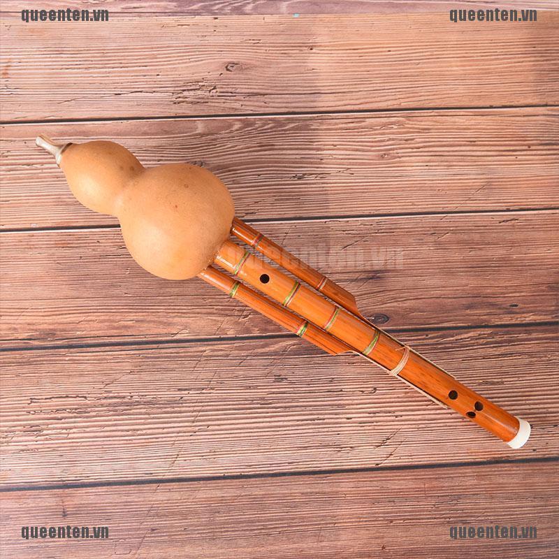 profeesional chinese hulusi gourd cucurbit flute c key ethnic instrument QUVN