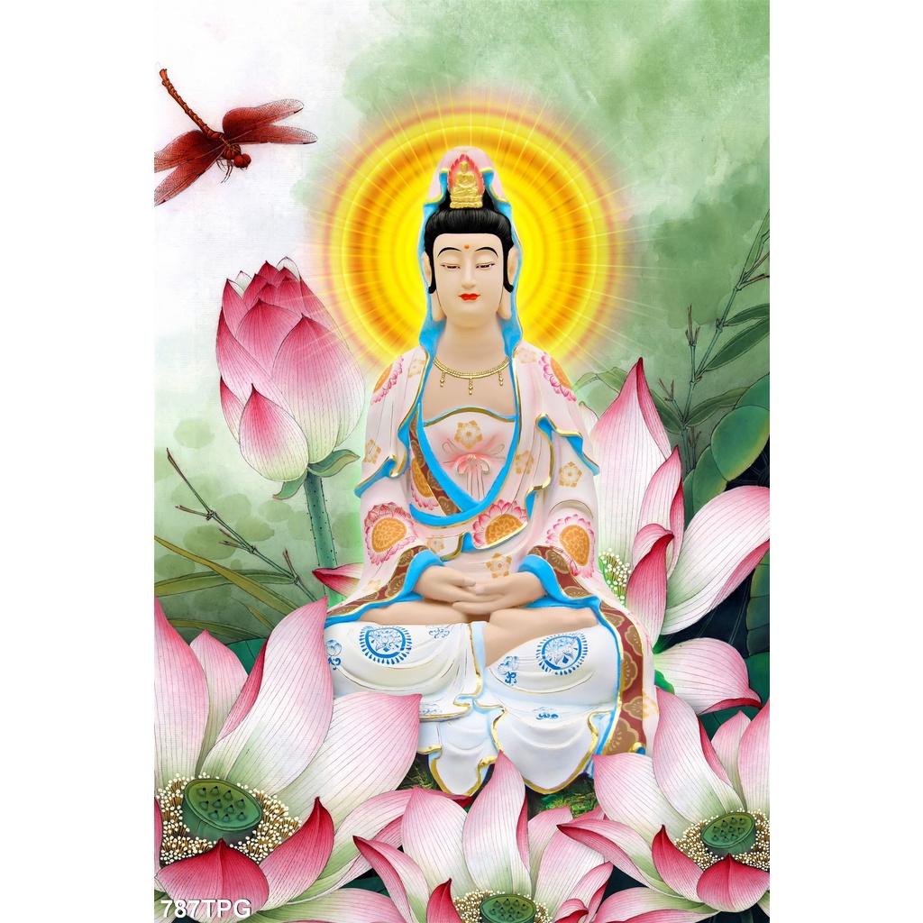 TRANH DÁN TƯỜNG 3D PHẬT GIÁO