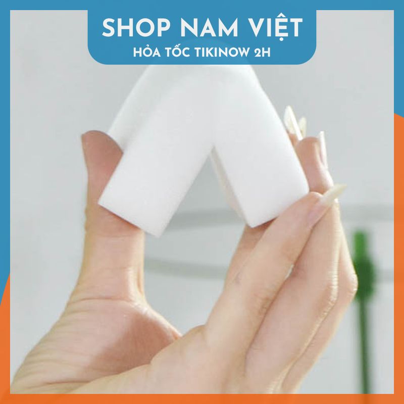 Miếng Bọt Biển Tẩy Rửa Nano Melamine Foam Ma Thuật - Cọ đến đâu sạch đến đó không cần xà phòng