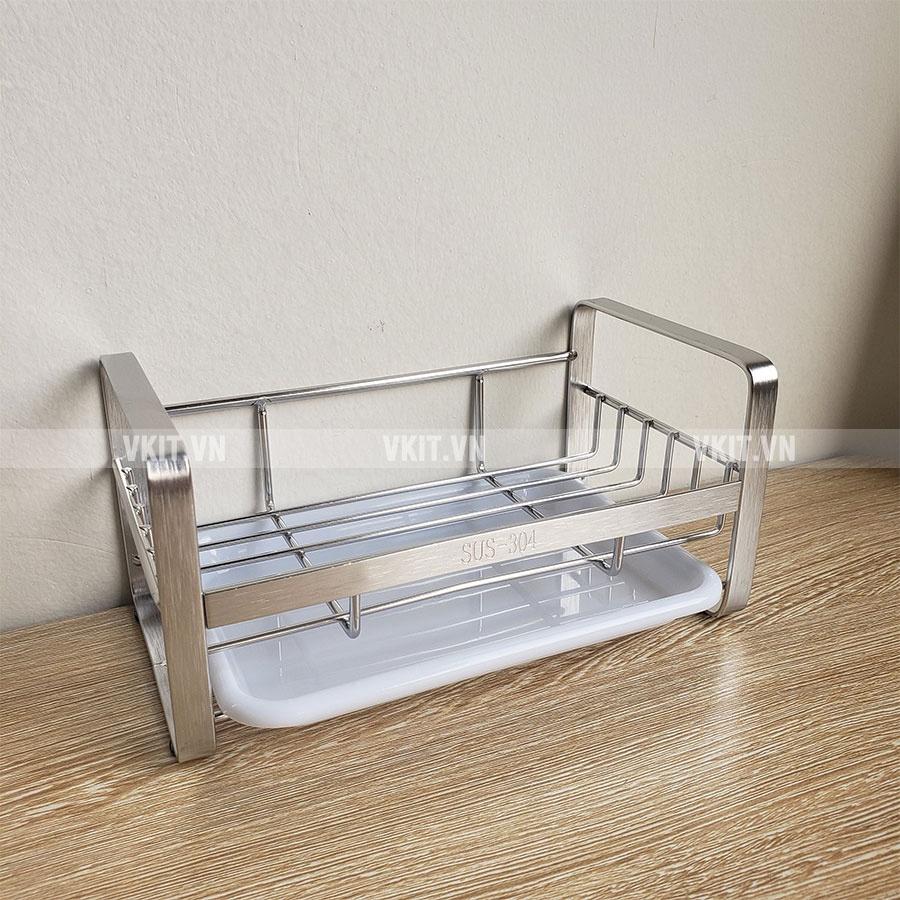 Kệ inox đựng đồ rửa bát đặt bàn- kệ inox để dụng cụ rửa chén MRB02