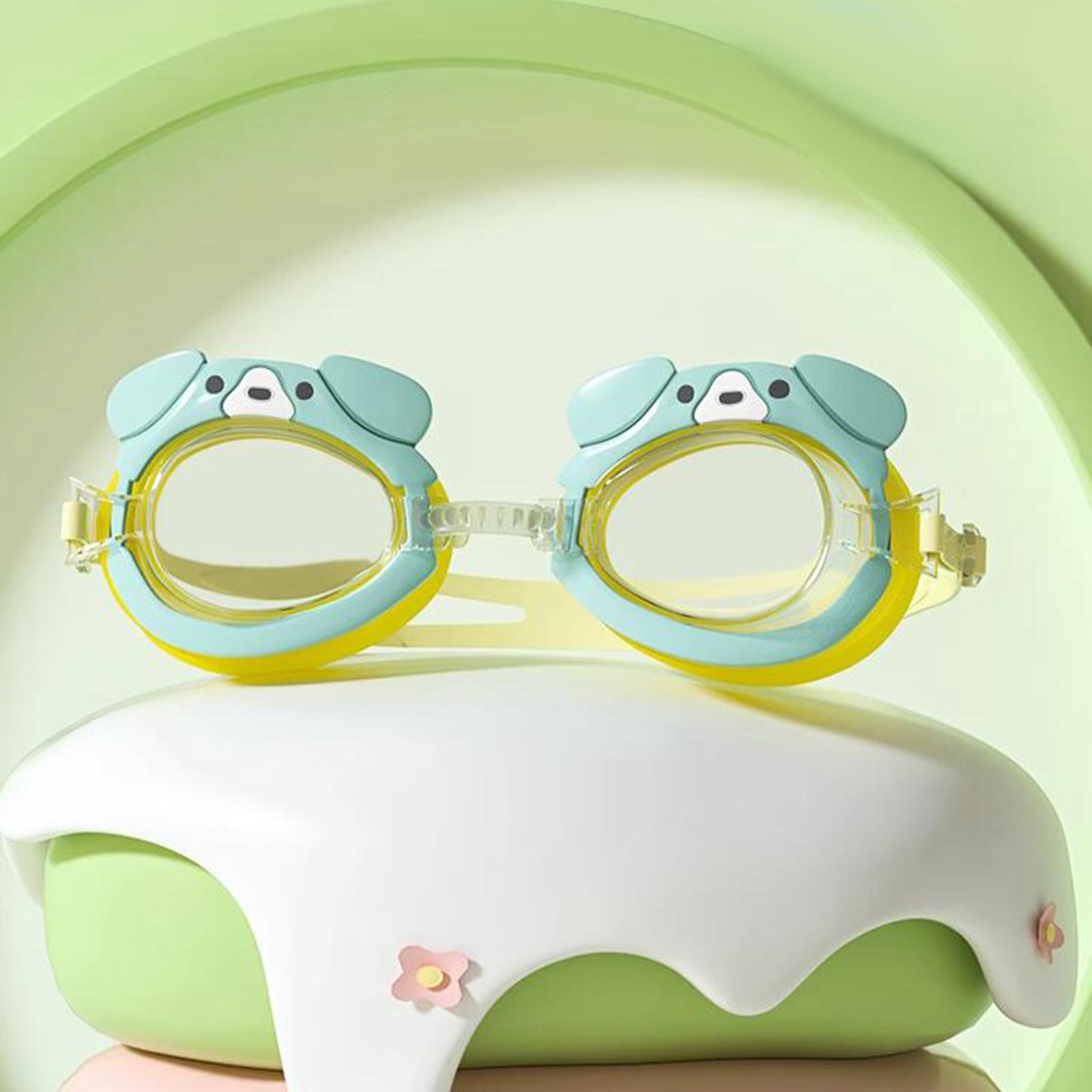 Carton Swimming Goggles, Swimming Glasses Eyewear Water Pool Goggles Fashion Swim Goggles for Kids Swim Glasses for Teens Age 2-12 Boys Girls