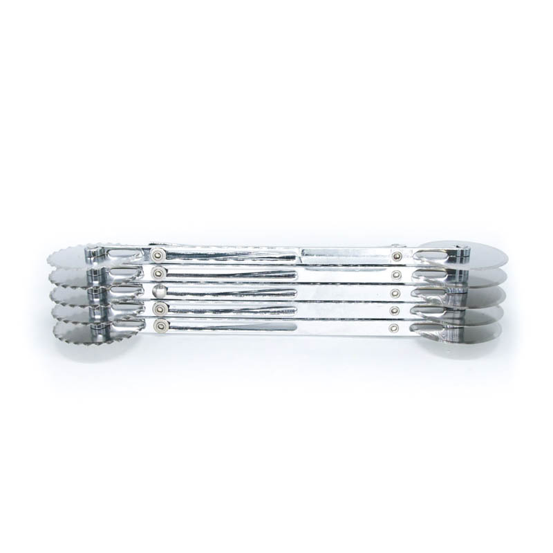 Bộ 5 Dao Hình Bánh Xe Cắt Bột Bánh Cutlery-Pro Thẳng Và Răng Cưa