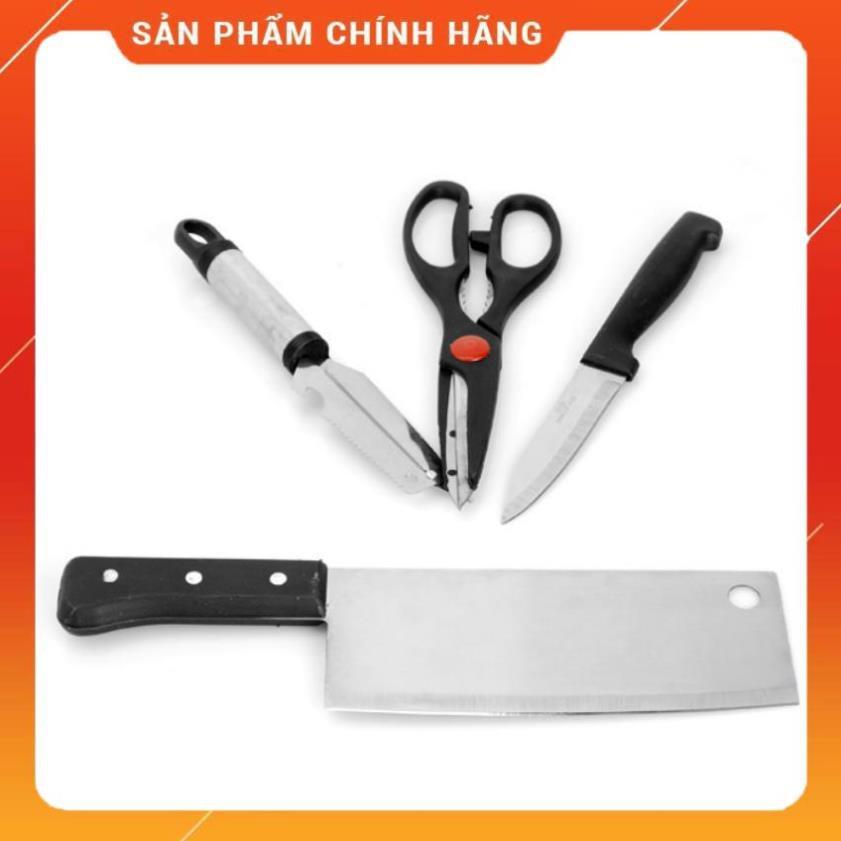 Bộ dao kéo 4 món cho nhà bếp- 206208
