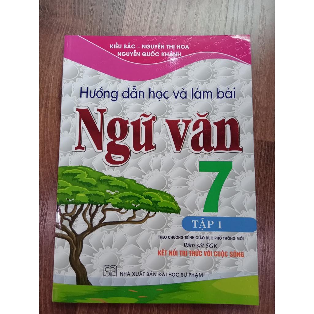 Sách - Combo Hướng Dẫn Học Và Làm Bài Ngữ Văn 7 - Tập 1 + 2